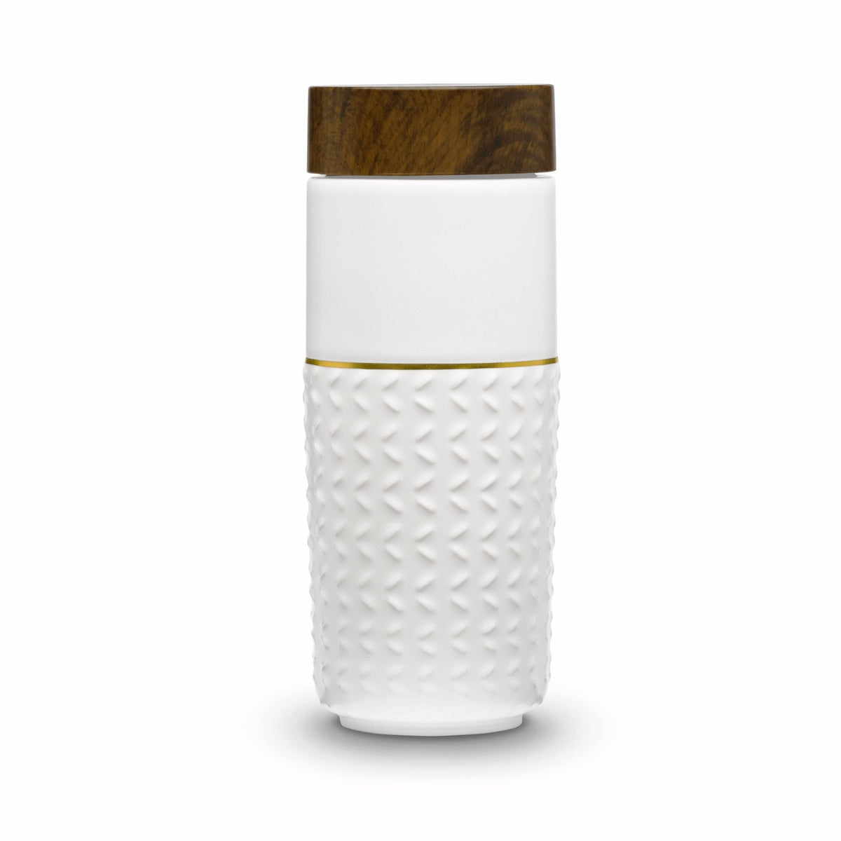  Acera One-O-One / Free Soaring Gold Line Ceramic Tumbler - Red and Golden Line Hand-painted - Bonton