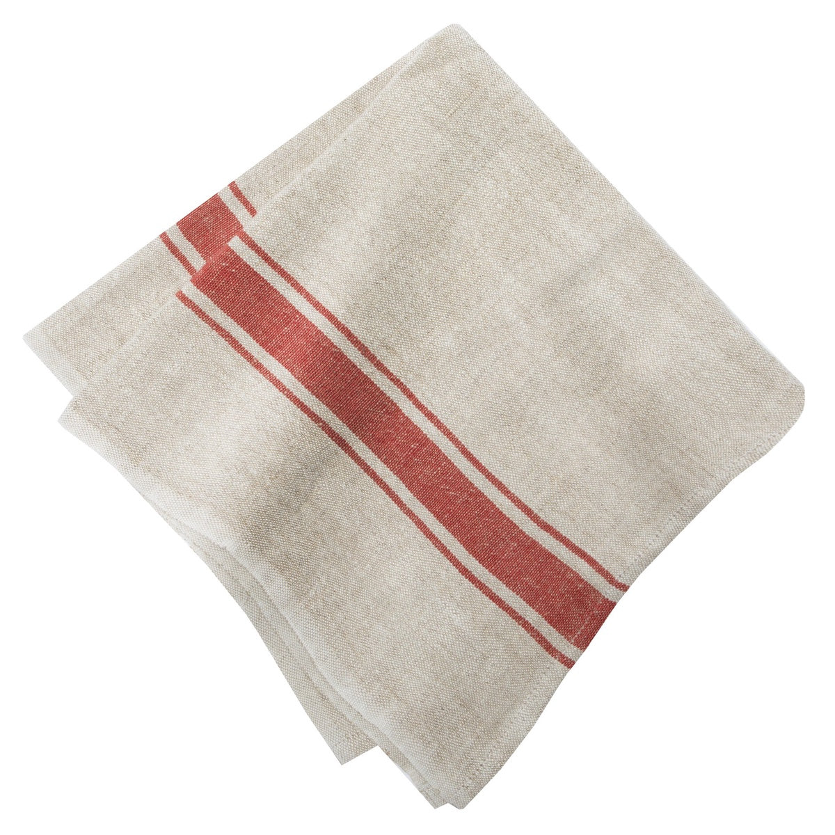  Caravan Marseille - Napkins 20x20 - Set of 4 - Olive Green & Natural - Bonton