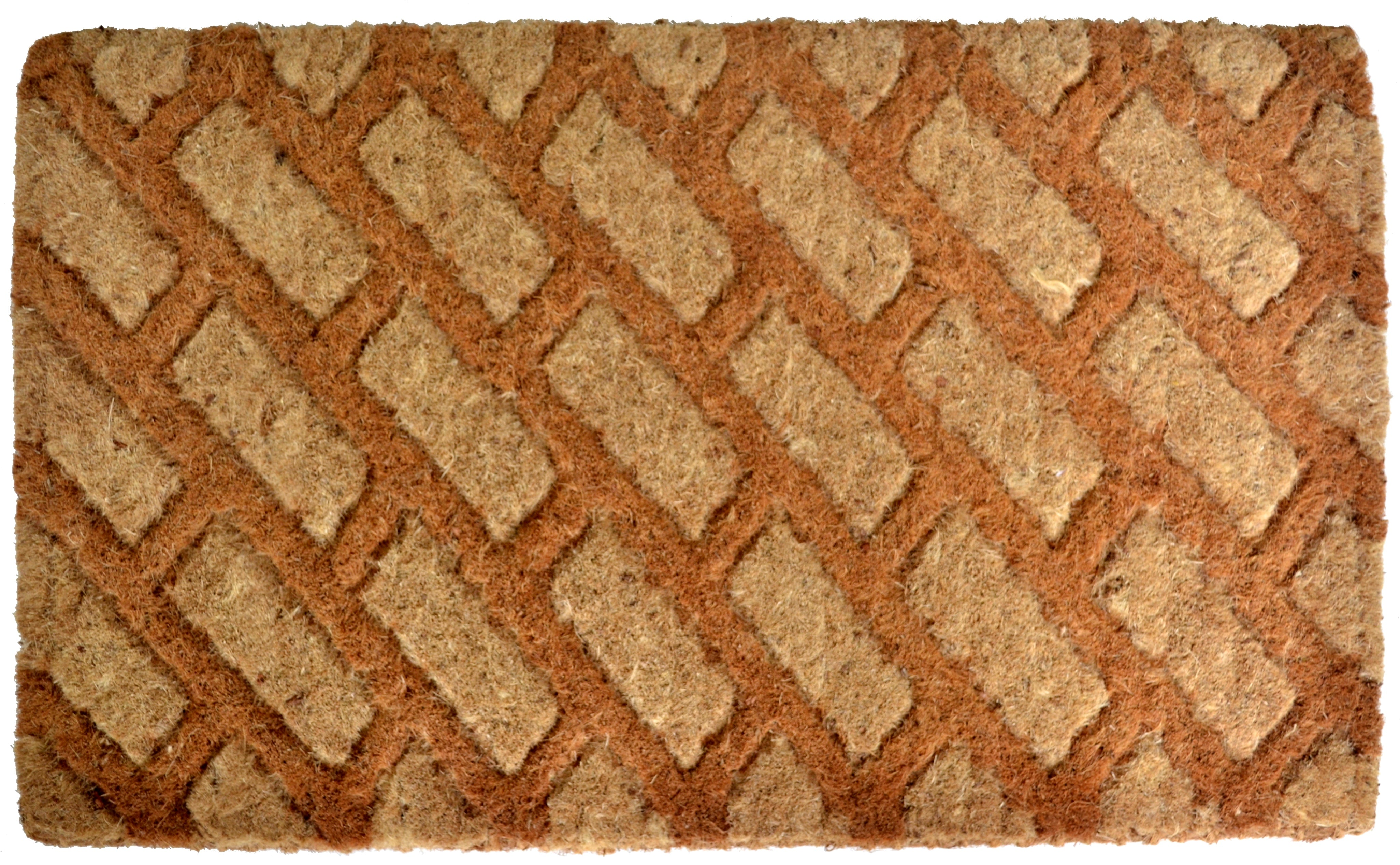  Imports Decor Diagonal Bricks Doormat - N/A - Bonton