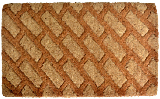 Diagonal Bricks Doormat