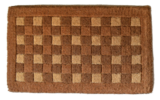 Square Pattern Doormat