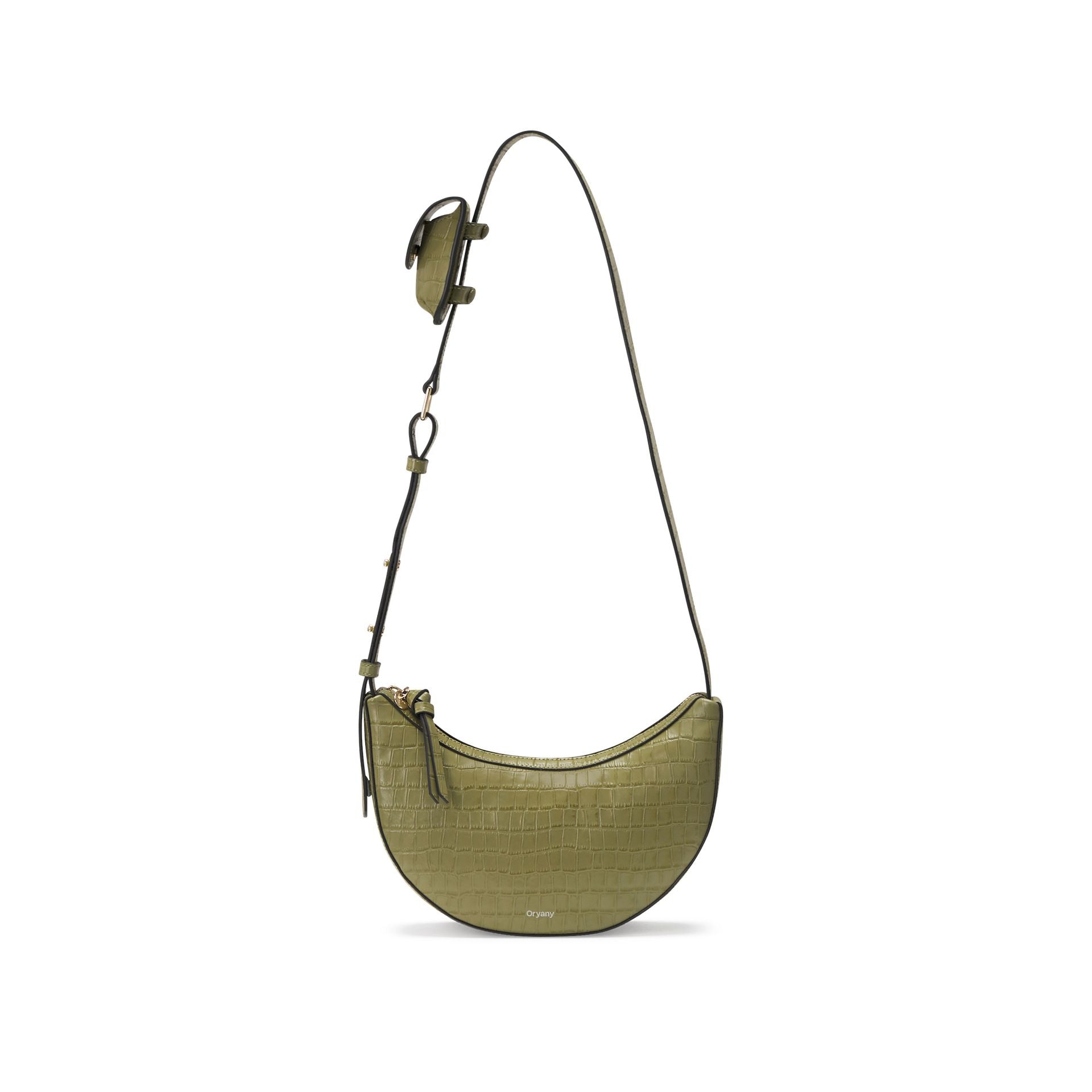  Oryany Rookie Croco Crossbody - Medium Crossbody - Black - Bonton