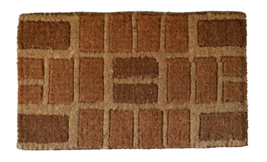 Brown Brick Doormat