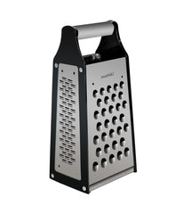 Moha! By Widgeteer Evolution Quattro 4-Way Grater, Stainless Steel Black