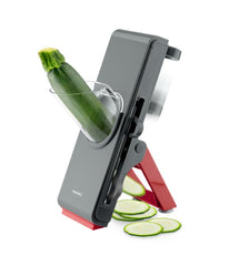 Moha! By Widgeteer Vertical Safety Mandoline, Stainless Steel Gray