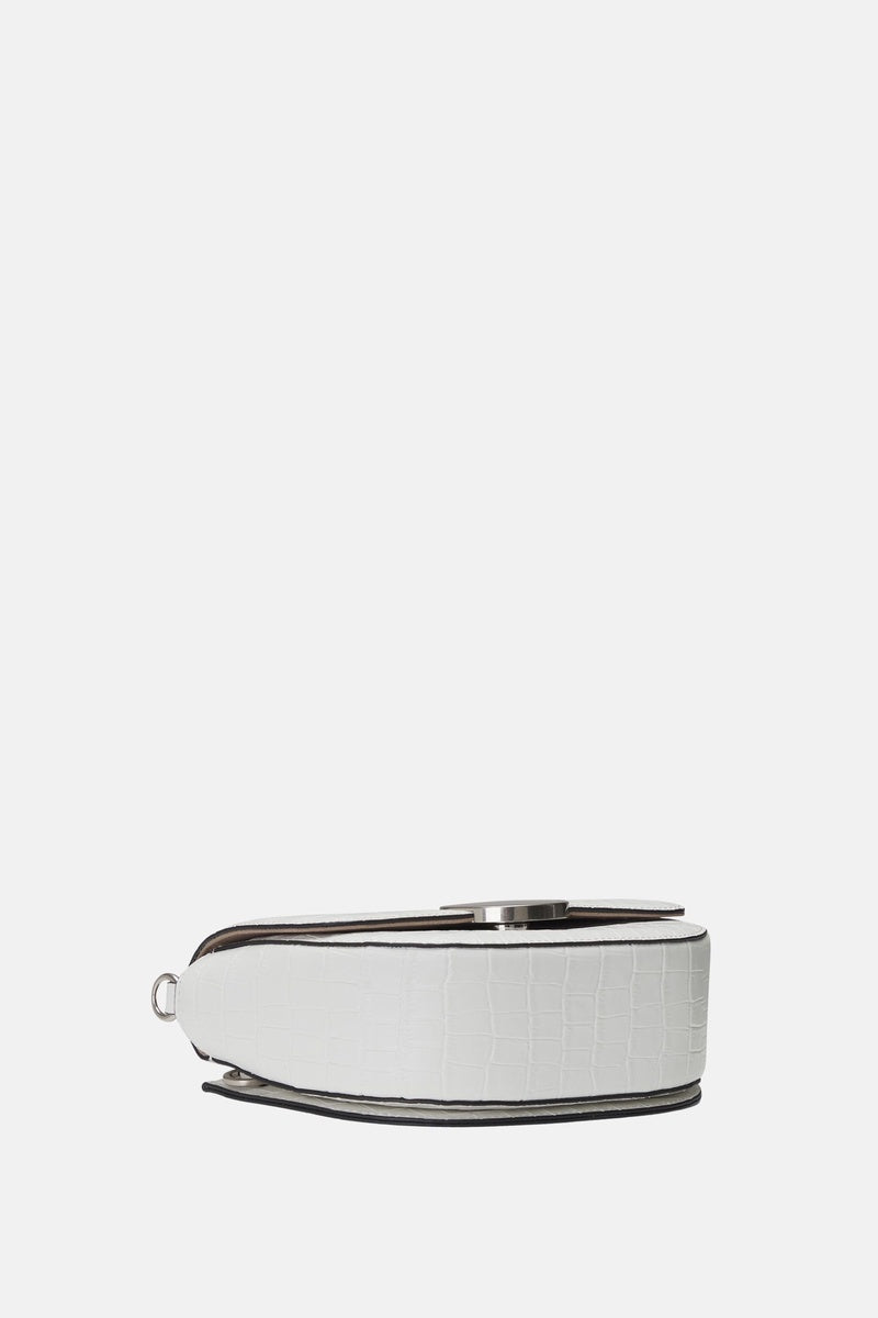 Oryany Oryany - Lottie Croco Crossbody Small Handbags - Off White / One Size - Default Title - Bonton