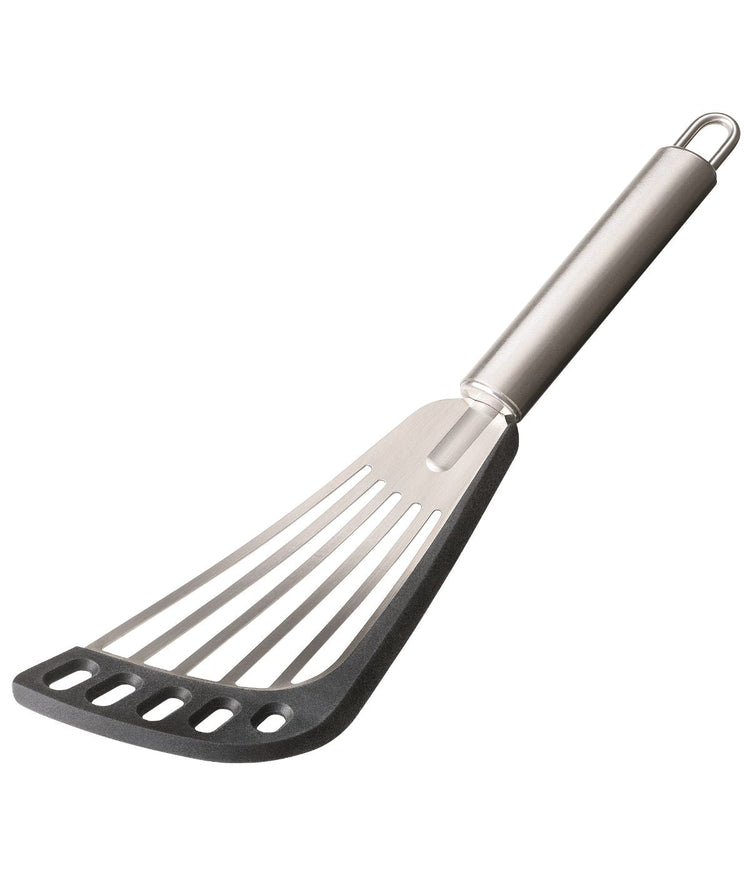 Moha! By Widgeteer Spala Flexible Spatula, Stainless Steel/Silicone Gray