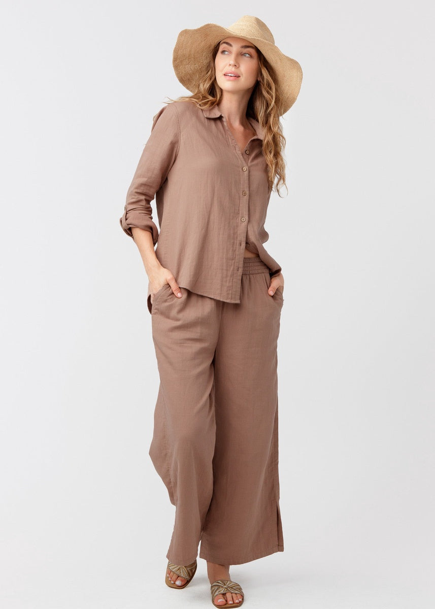  Cabana Life Sand Gauze Travel Pant - XS - Bonton