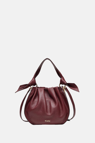 Oryany - Selena Bucket Medium Crossbody Handbags - Maroon / One Size