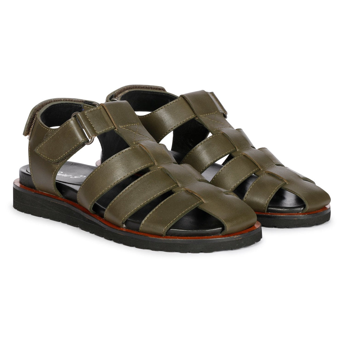  Saint G Saint G Neive - Flat Sandals - Khaki - Bonton