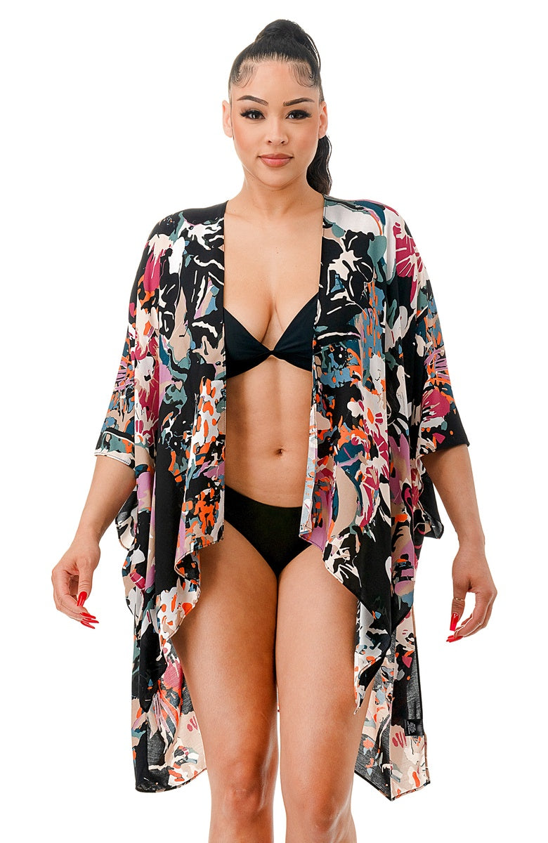  Marcus Adler The Fatima Kimono - BLUE - Bonton