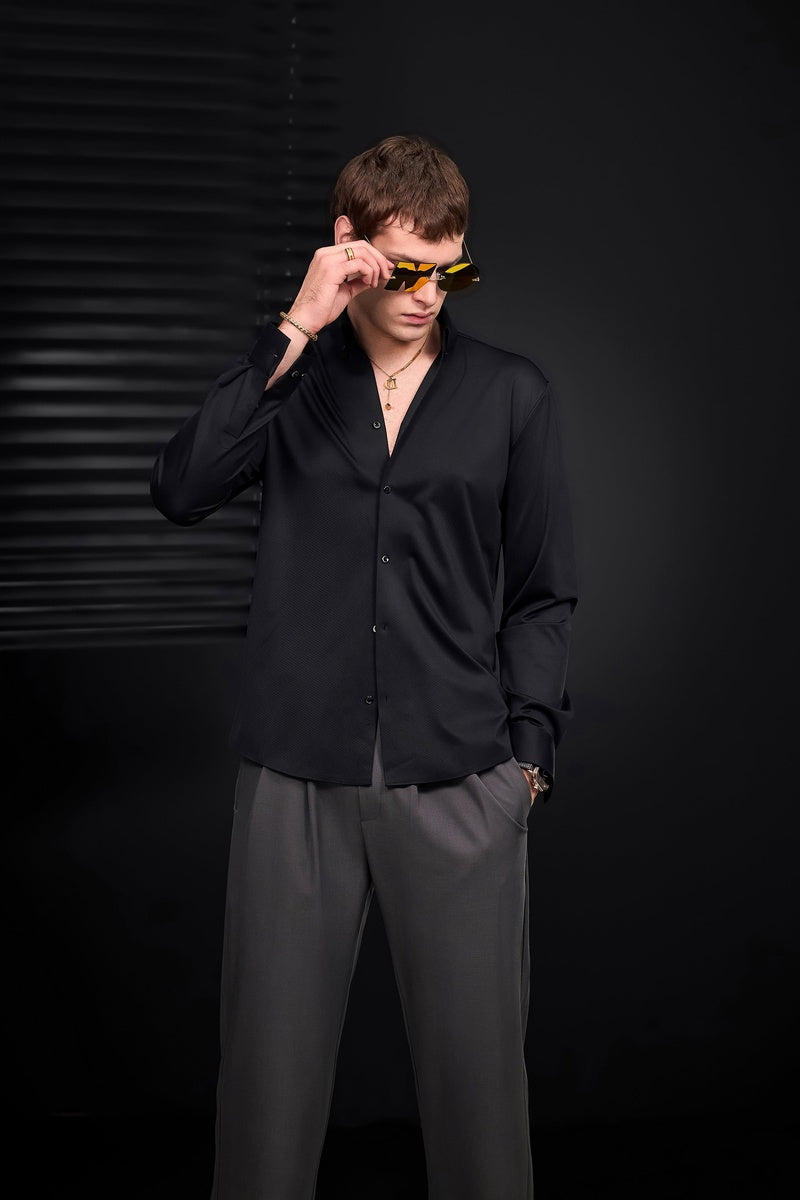  Barocco Wellington Side-Tab Trousers GREY - GREY - Bonton