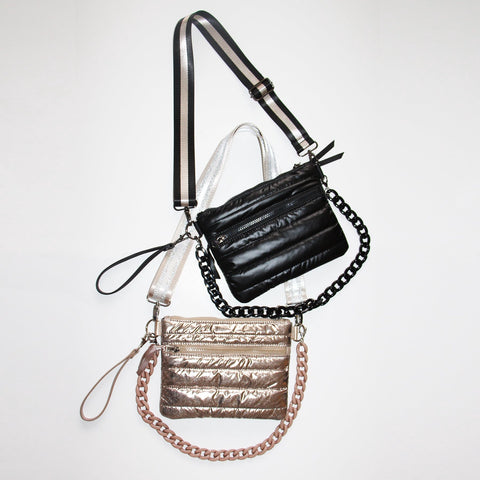 Allie Puffer 4-in-1 Bag Black- Preorder for 3/1/25 Shipdate