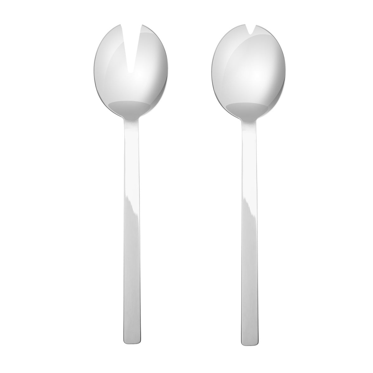  Mepra Stile by Pininarina Salad Serving Set - Ice Silver - Bonton