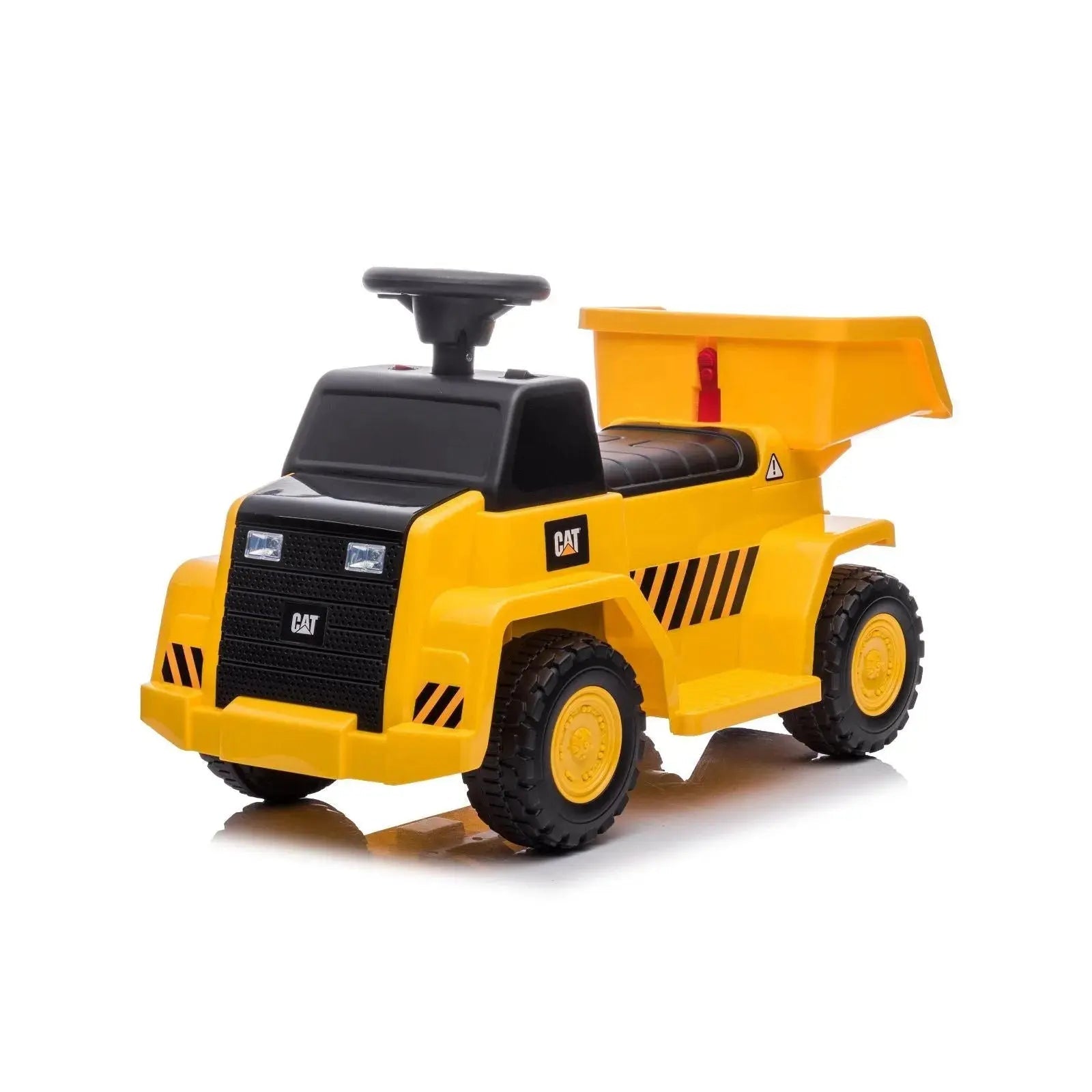  Freddo 6V CAT Dump Truck Ride-on Toy - Yellow - Bonton