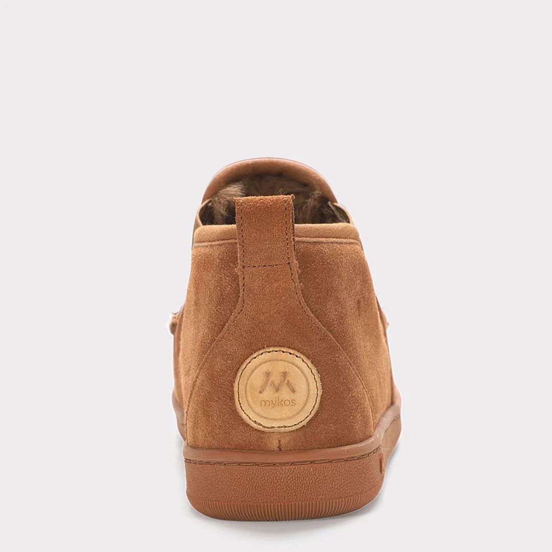  Mykos Brandon Men's Slip-on Slipper Bootie - Brown - Bonton