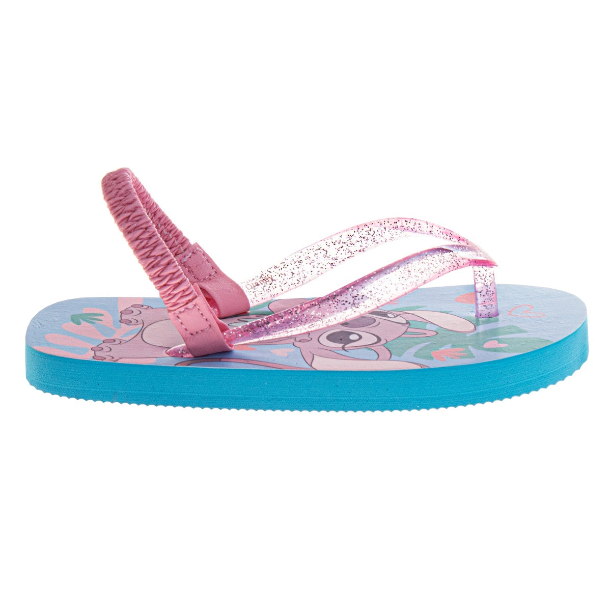  Josmo Disney Stitch and Angel Girls' Dual Sizes Flip Flops (Toddlers) - 5-6 - Bonton