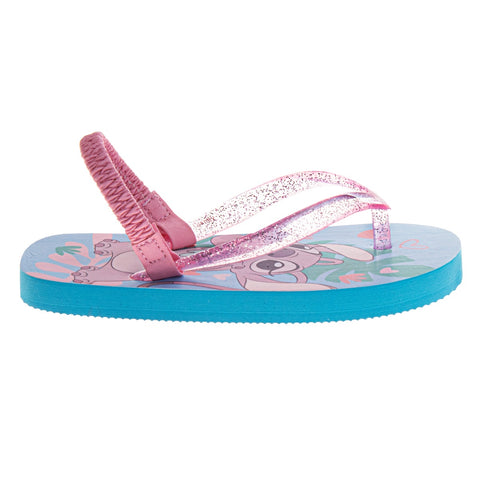Disney Stitch and Angel Girls' Dual Sizes Flip Flops (Toddlers)