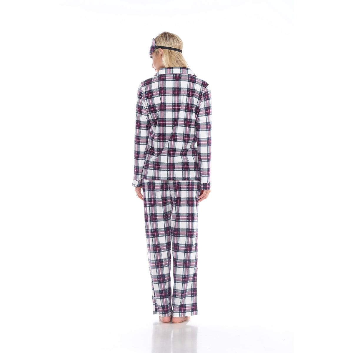  White Mark Women's Three Piece Pajama Set - S - Bonton