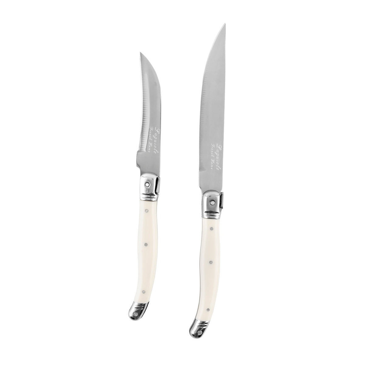  French Home Laguiole 2 Piece Citrus Knife Set - Faux Ivory - Default Title - Bonton