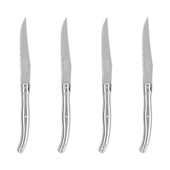 Laguiole Connoisseur 4-Piece Steak Knife Set With Stainless-Steel Handles