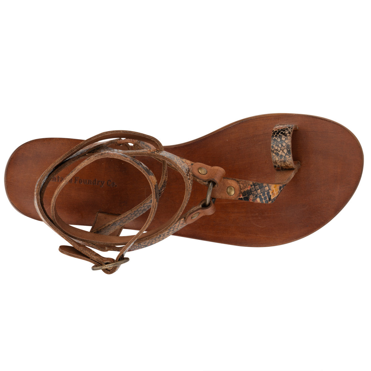  Vintage Foundry Co. Women's Vina Sandal - Tan - Bonton