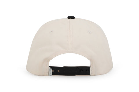 Vintage Havana Trucker Hat for Women & Men – Black & Tan Adjustable Cap – Embroidered "Beach Club Festival"
