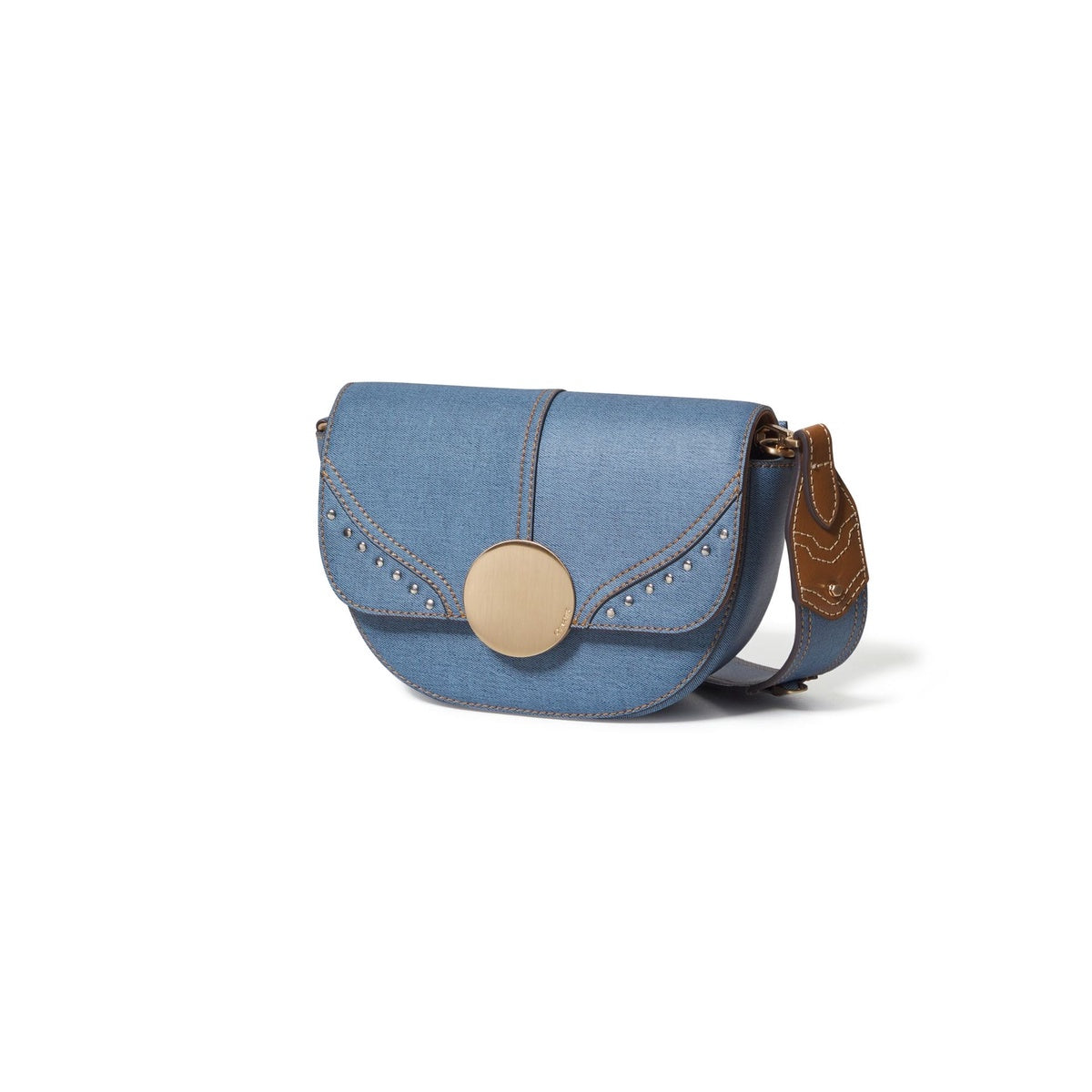  Oryany Lottie Denim Crossbody - Denim Blue - Bonton