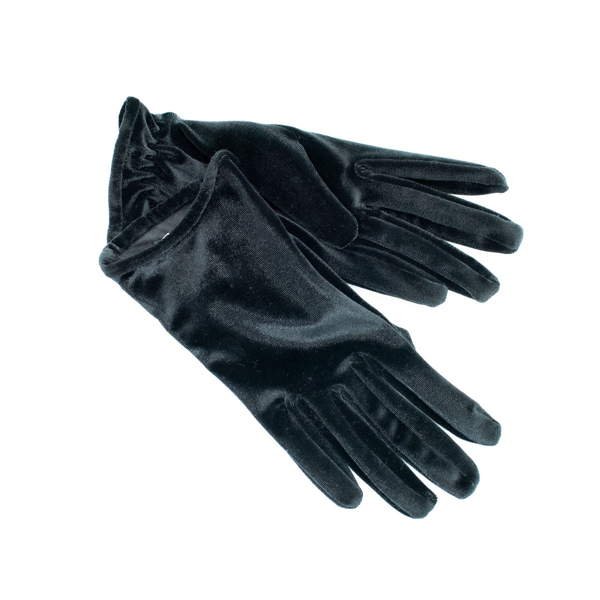  Portolano VELVET GLOVES - BLACK - Bonton