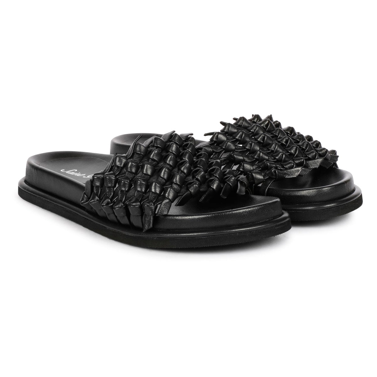  Saint G Saint G Caterina - Flat Sandals - Black - Bonton