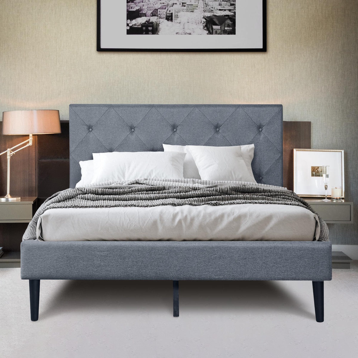  Monticello Bed - Queen - Bonton