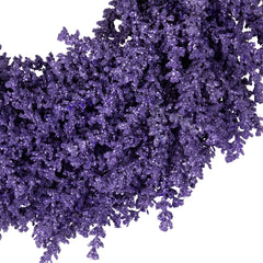 Lavender Artificial Spring Floral Wreath - 18" - Purple - Unlit