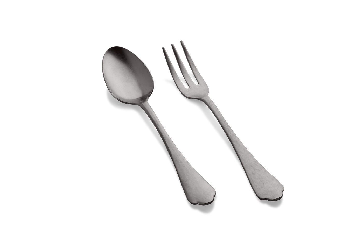  Mepra Dolce Vita Serving Set - Pewter Black Gold - Bonton