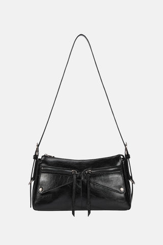 Oryany - Moto Shoulder Medium Should Bag Handbags - Black / One Size