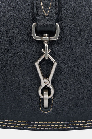 Western Stitch Saddle Bag - Black / One Size