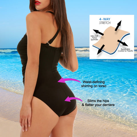 InstantFigure Swimsuit Halter Strap One Piece 13593P