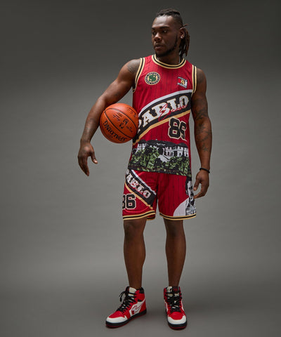 Pablo Basketball Shorts - Red