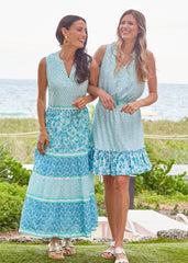 Rosemary Beach Smocked Waist Dress