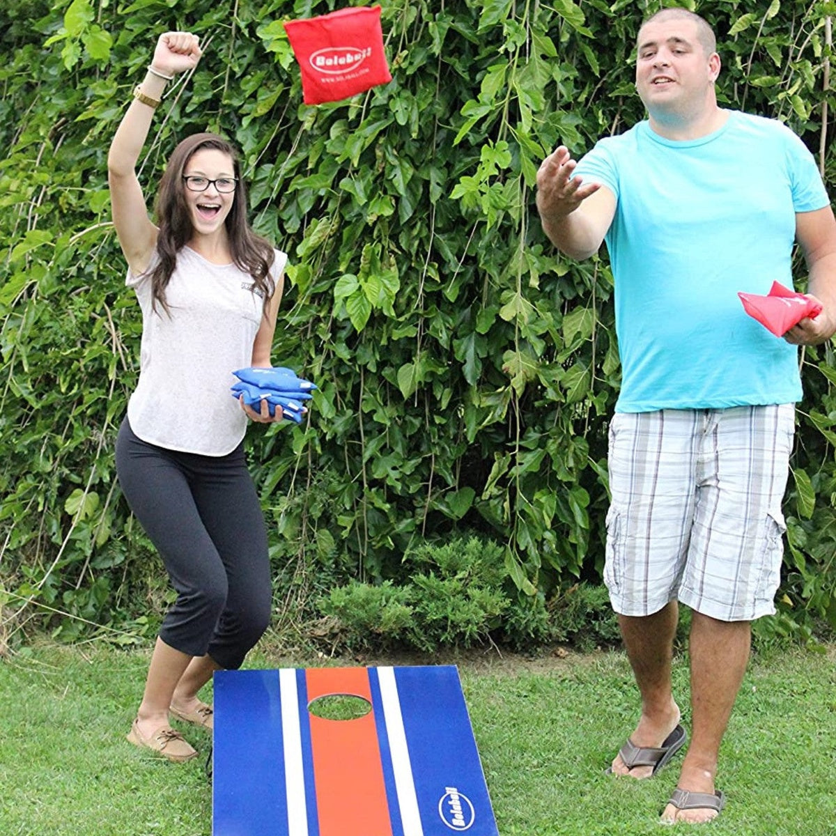  Bolaball Premium Portable Cornhole Game Set - All-Inclusive With Bean Bags, Easy Setup - Default Title - Bonton