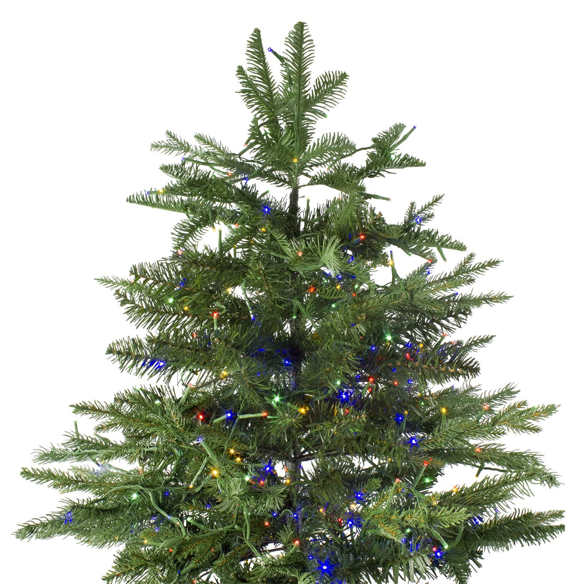  Northlight Real Touch™? Pre-Lit Medium Mountain Blanc Fir Artificial Christmas Tree - 7.5' - Dual Color LED - Default Title - Bonton