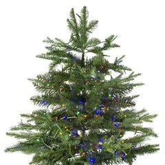 Real Touch™? Pre-Lit Medium Mountain Blanc Fir Artificial Christmas Tree - 7.5' - Dual Color LED