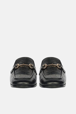 Savannah Croco - Heeled Mule