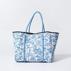 Toile Set: Everyday Tote + Oversized Wristlet Pouch + Essential Pouch + Passport Wallet