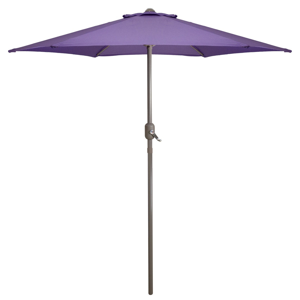  Northlight 7.5ft Outdoor Patio Market Umbrella With Hand Crank  Purple - Purple - Bonton