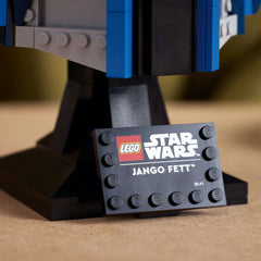 LEGO® Star Wars™ Jango Fett™ Helmet, Buildable Model Kit for Adults 75408