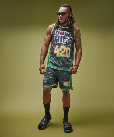 How High Basketball Short - Black