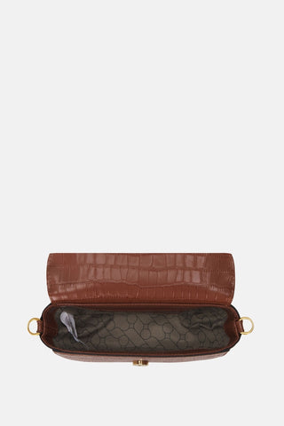 Lottie Croco Crossbody - Small Crossbody - Toffee Tan / One Size