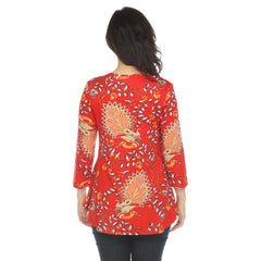 Women's Vibrant Boho Swing Top