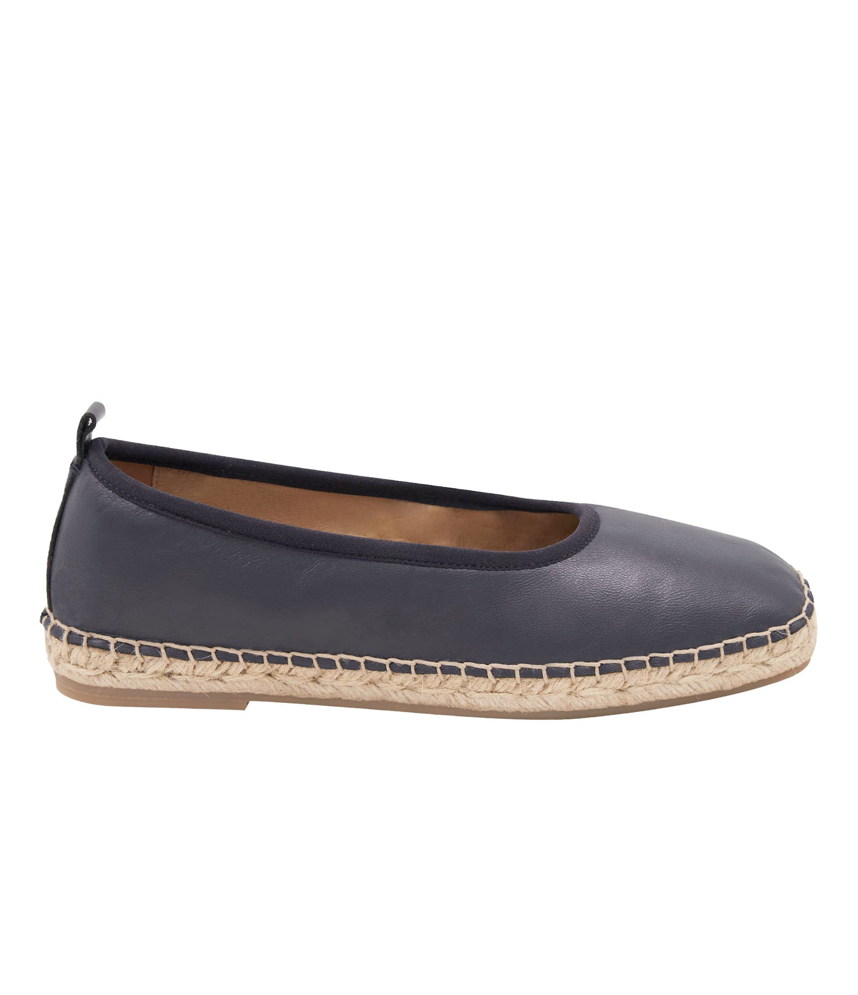  Andre Assous Geneva Flat Espadrille - Navy - Bonton