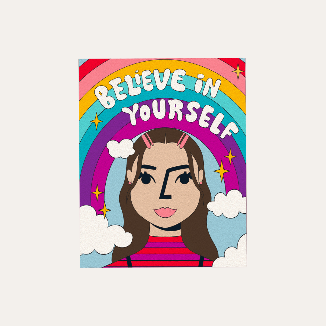  Kids Crafts Paint by Number Craft: Believe in Yourself - Default Title - Bonton